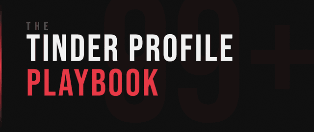 The Tinder Profile Playbook
